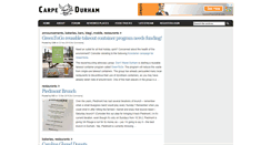 Desktop Screenshot of carpedurham.com